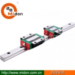 LK滾珠寬形法蘭形直線導軌，LZ滾珠窄形四方形直線導軌，GK滾柱寬形法蘭形直線導軌，GZ滾柱窄形四方形直線導軌